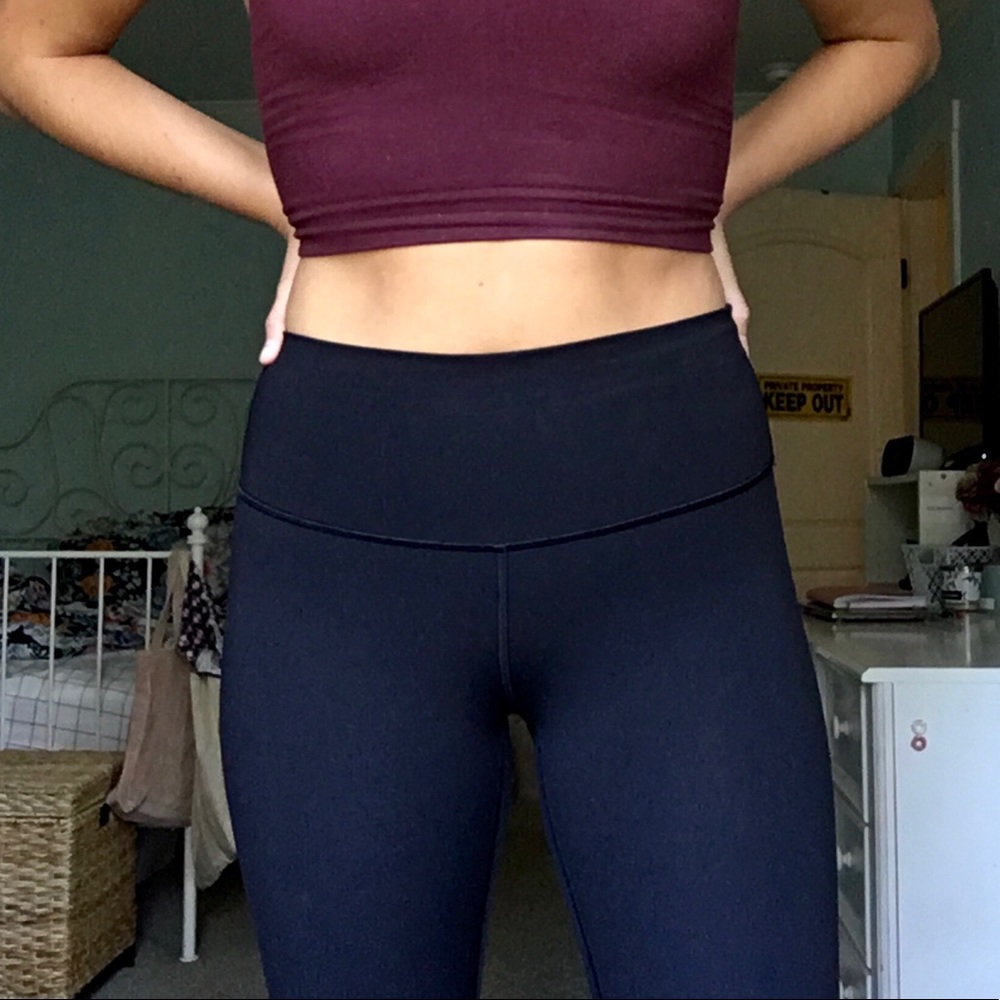 lululemon Black Wunder Under 28” Full-On Luxtreme